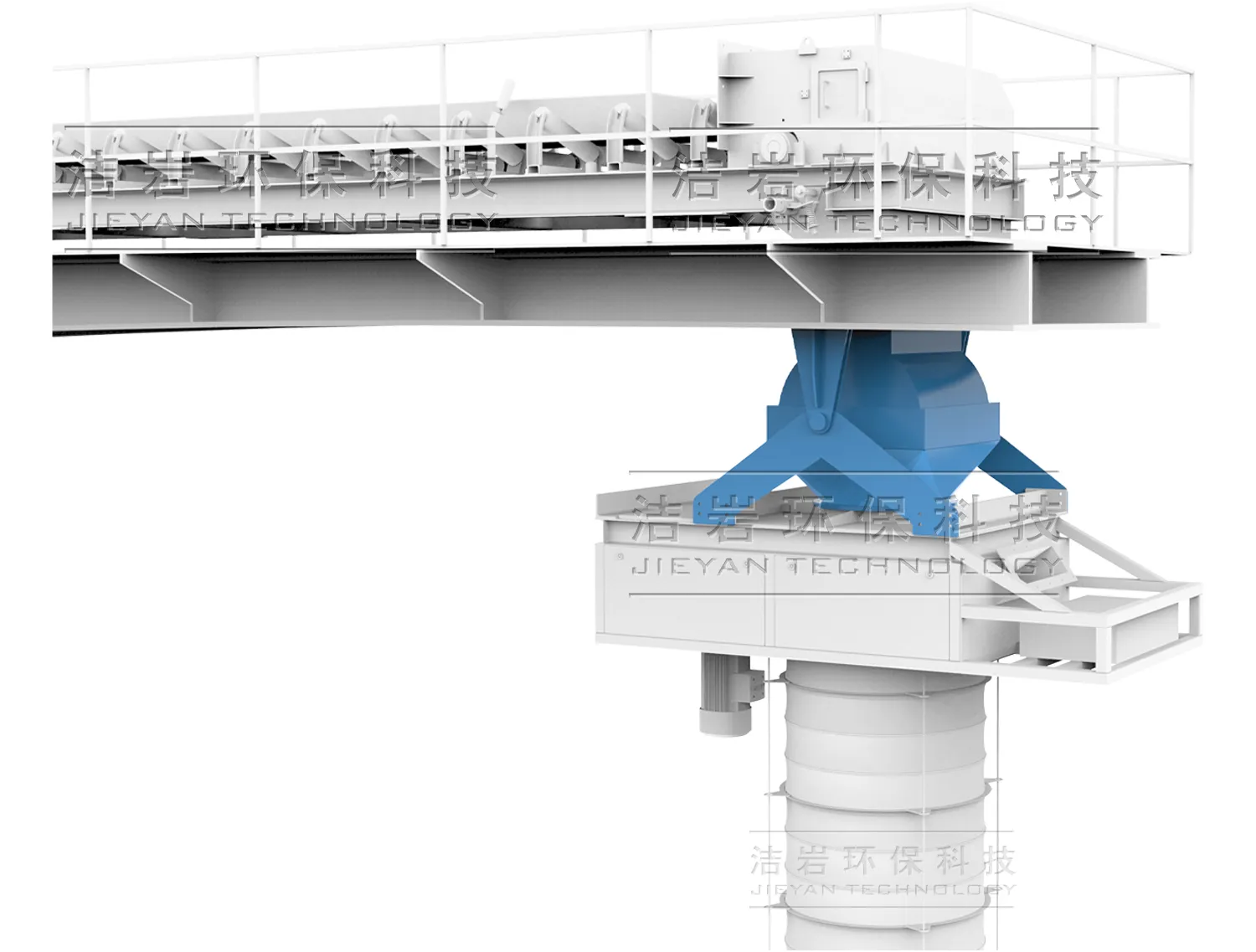 伸缩溜筒,散装机